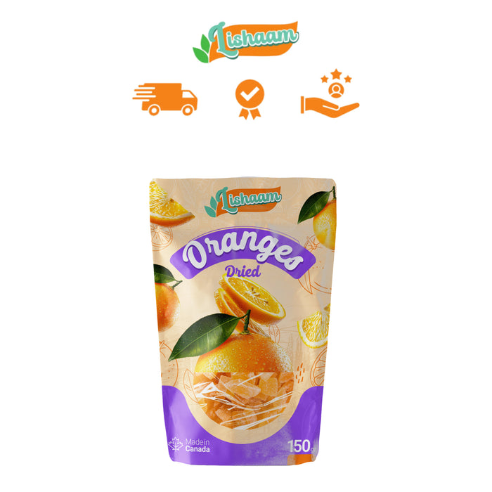 میان وعده سالم پرتقال خشک شده لیشام
