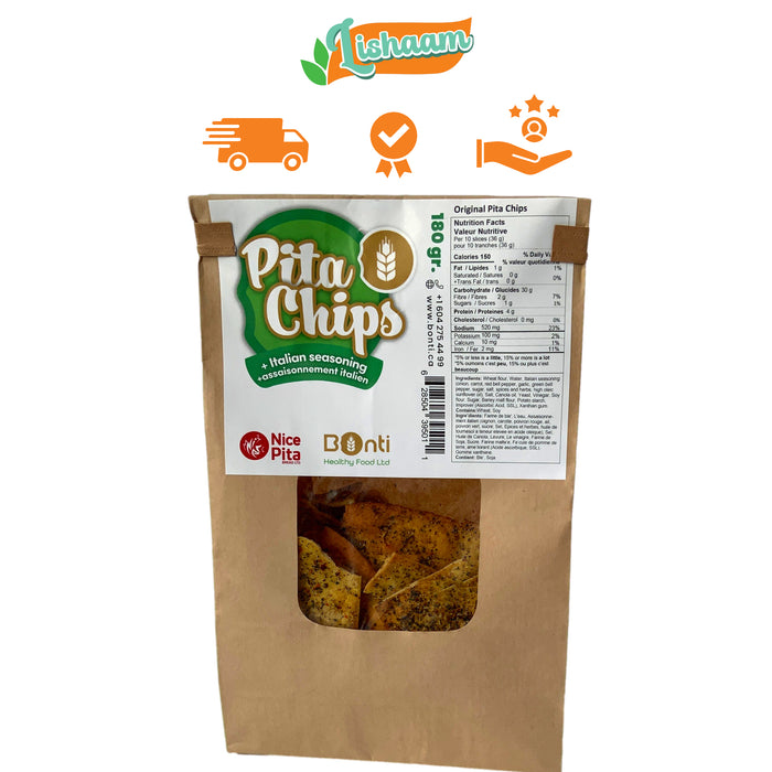 Bonti Original (Italian Seasoning) Pita Chips