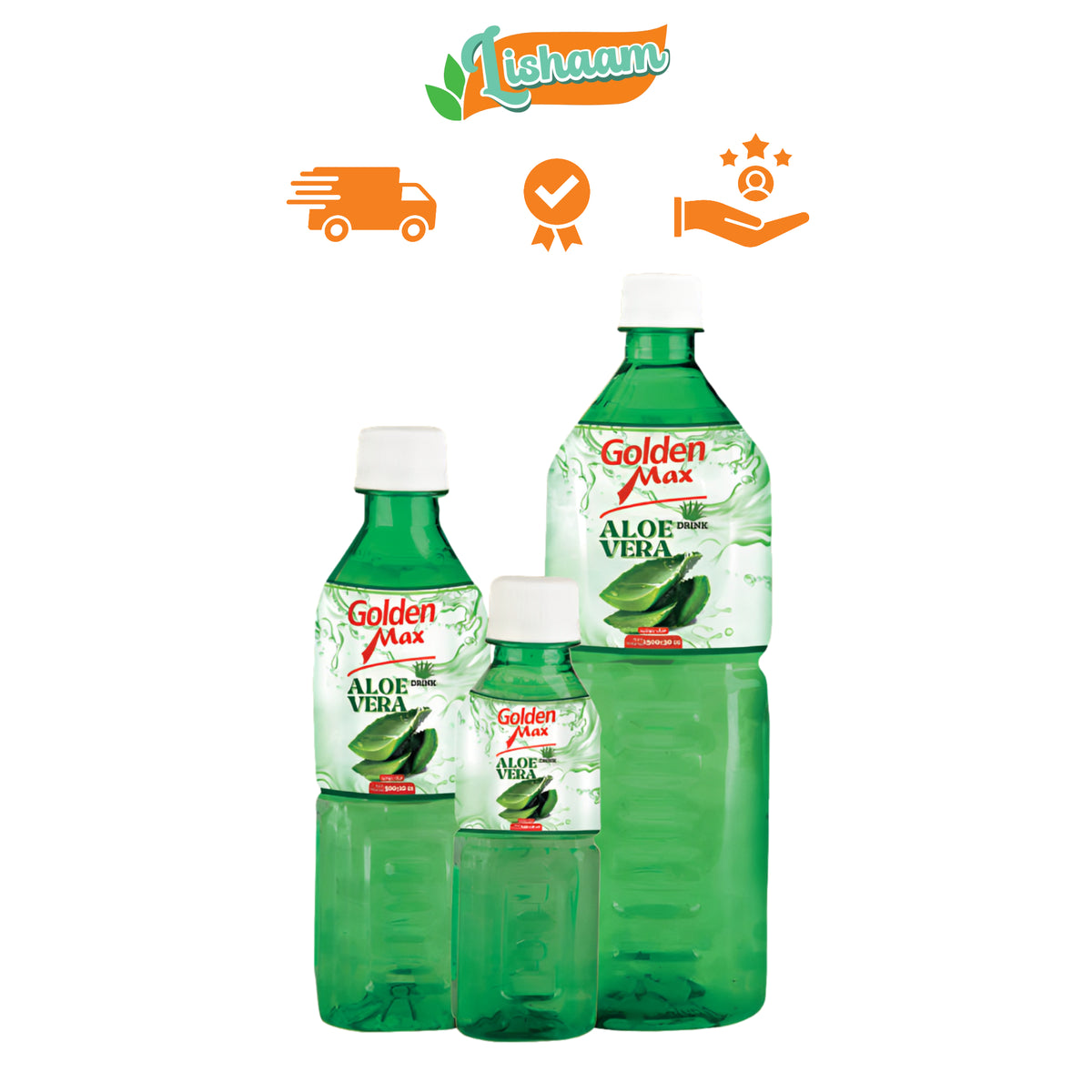 Golden Max Non-carbonated drink with Aloe Vera
